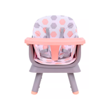 Silla para Comer "Sidney" - Rosa (6 en 1)