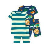 Pijama "Green Sea" (4 Piezas)