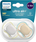 Chupon Philips Avent Ultra Air (2 Unidades) -  0-6 meses