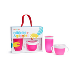 Set para Meriendas - Taza porta Aperitivos y Vaso Antiderrames