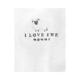 Conjunto Abrigado "I Love Ewe Mommy" (3 Piezas)