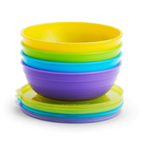 Paquete de 4 Bowls con Tapa y 2 Cucharas